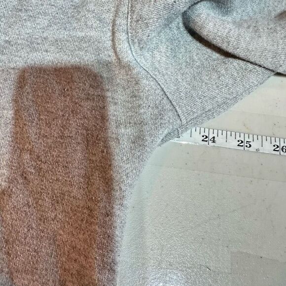 Livy Lu Women's Knit Long Sleeve Pullover Cropped Sweatshirt Gray Size Large‎ - Picture 8 of 10